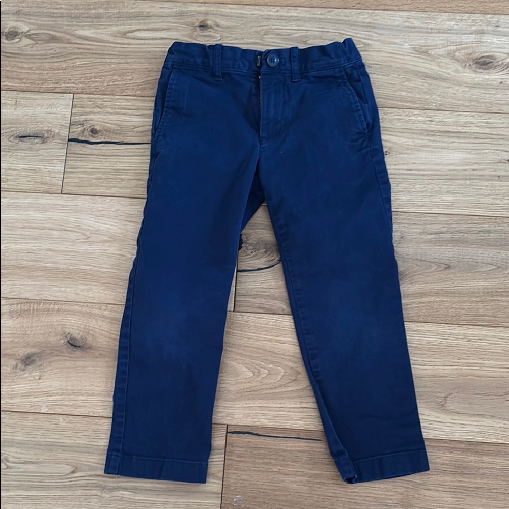 Navy Kids Chino Pants